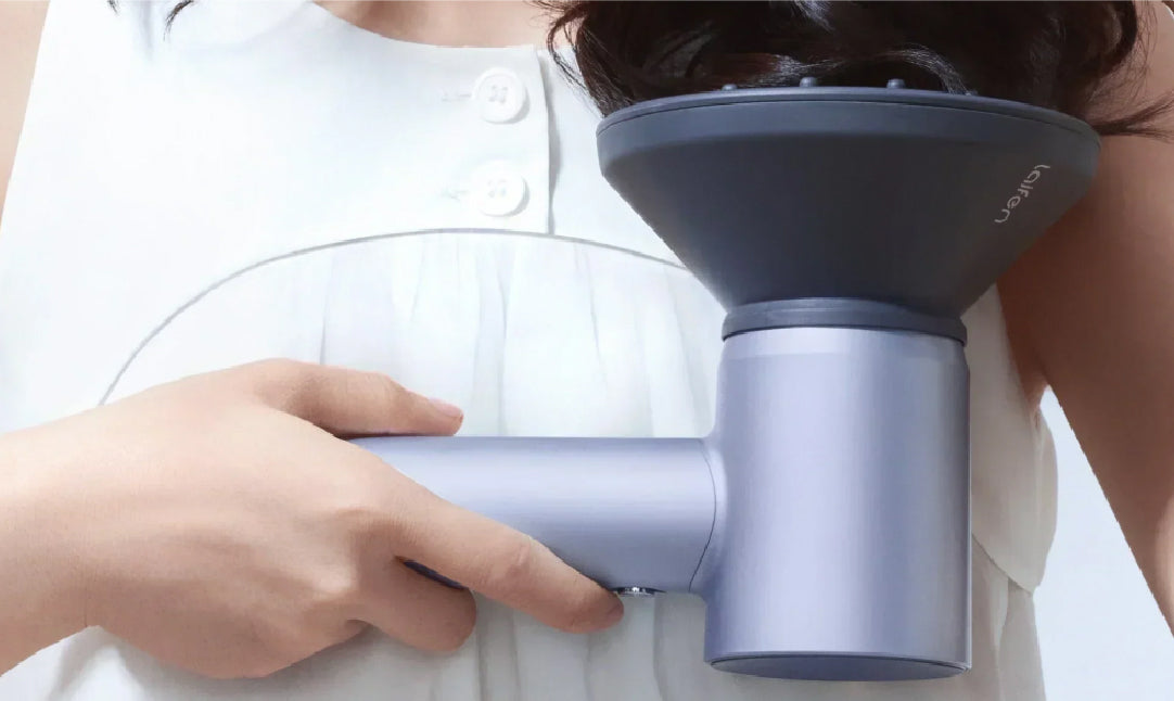 디퓨저 노즐과 헤어드라이기만 사용하는 것의 차이점